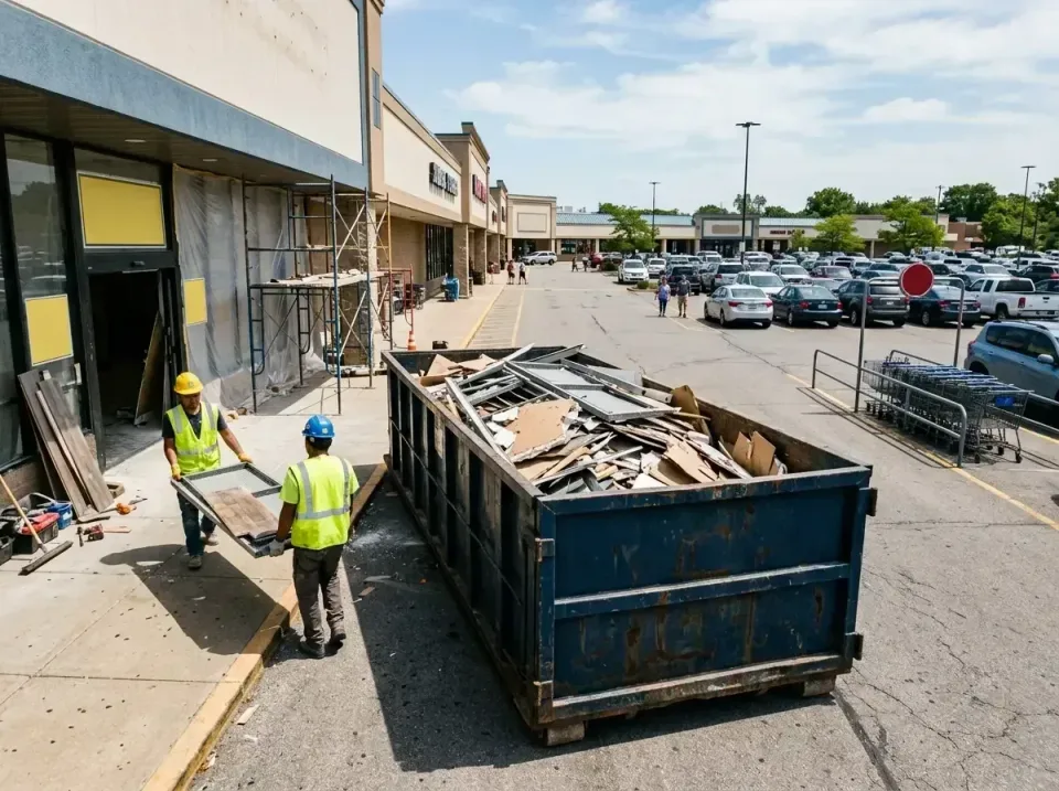 retail-store-renovation-debris-003 — frequently asked questions, Roll-off Dumpster Rentals in Plantation, FL